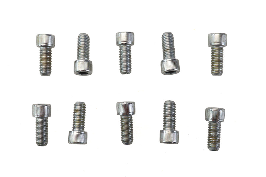 Allen Socket Cap Bolt Knurled Chrome 5/16 inch X 3/4 inch