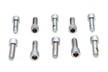 Load image into Gallery viewer, Allen Socket Cap Bolt Knurled Chrome 5/16 inch X 7/8 inch