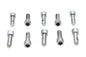 Allen Socket Cap Bolt Knurled Chrome 5/16 inch X 7/8 inch
