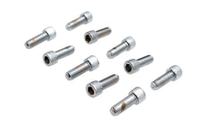 Load image into Gallery viewer, Allen Socket Cap Bolt Knurled Chrome 5/16 inch X 7/8 inch