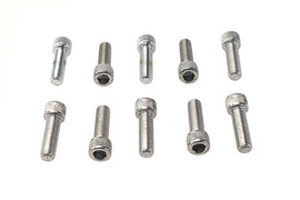 Allen Socket Cap Bolt Knurled Chrome 5/16 inch X 1 inch