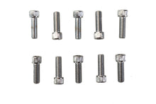 Load image into Gallery viewer, Allen Socket Cap Bolt Knurled Chrome 5/16 inch X 1 inch