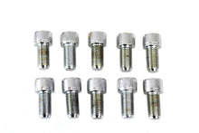 Load image into Gallery viewer, Allen Socket Cap Bolt Knurled Chrome 3/8 inch-24 X 3/4 inch