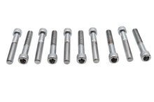 Load image into Gallery viewer, Allen Socket Cap Bolt Knurled Chrome 3/8 inch X 2-1/2 inch