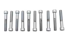 Allen Socket Cap Bolt Knurled Chrome 3/8 inch X 2-1/2 inch