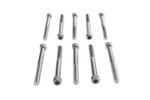 Load image into Gallery viewer, Allen Socket Cap Bolt Knurled Chrome 3/8 inch X 3-1/2 inch