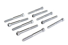 Load image into Gallery viewer, Allen Socket Cap Bolt Knurled Chrome 3/8 inch X 3-1/2 inch
