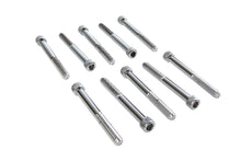 Load image into Gallery viewer, Allen Socket Cap Bolt Knurled Chrome 3/8 inch X 3-1/2 inch