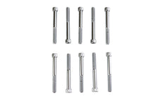 Load image into Gallery viewer, Allen Socket Cap Bolt Knurled Chrome 3/8 inch X 3-1/2 inch