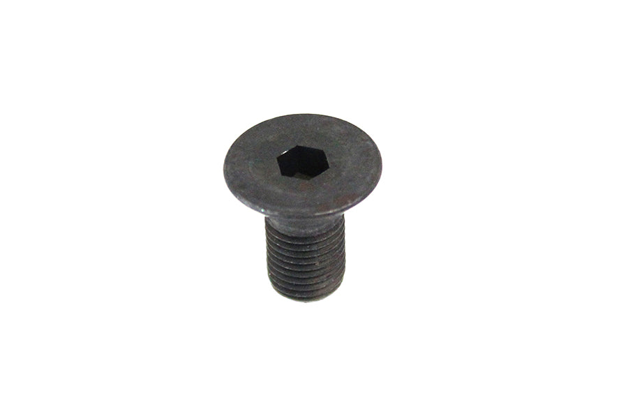 Black Hex Flat Cap Screw 3/8 inch-24 x 3/4 inch