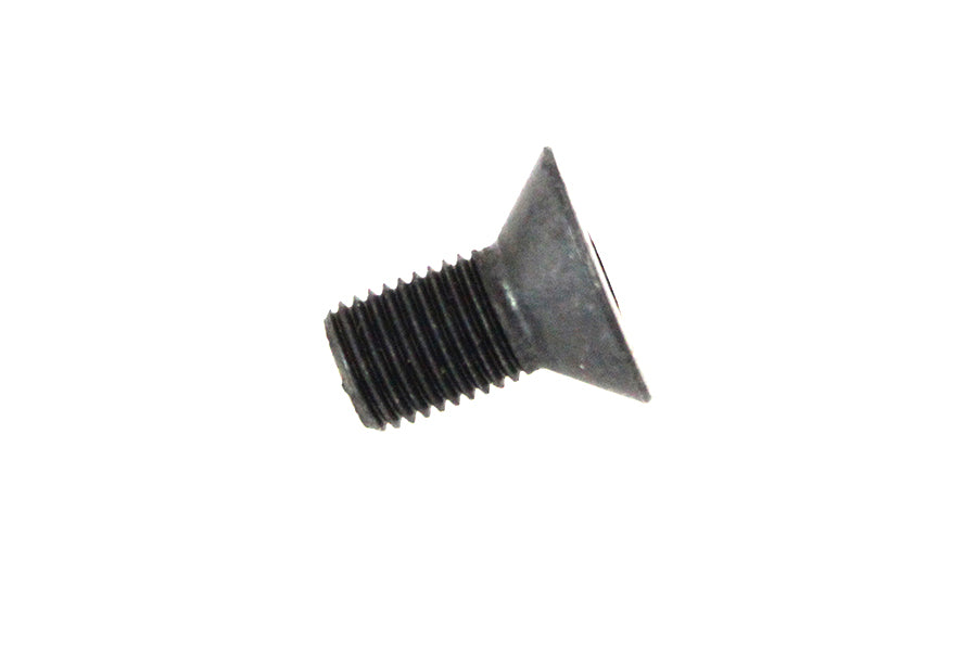 Black Hex Flat Cap Screw 3/8 inch-24 x 3/4 inch