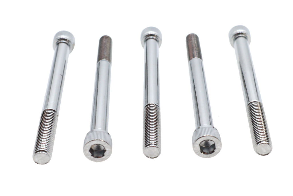 Allen Socket Cap Bolt Chrome 5/16 inch x 3-1/2 inch