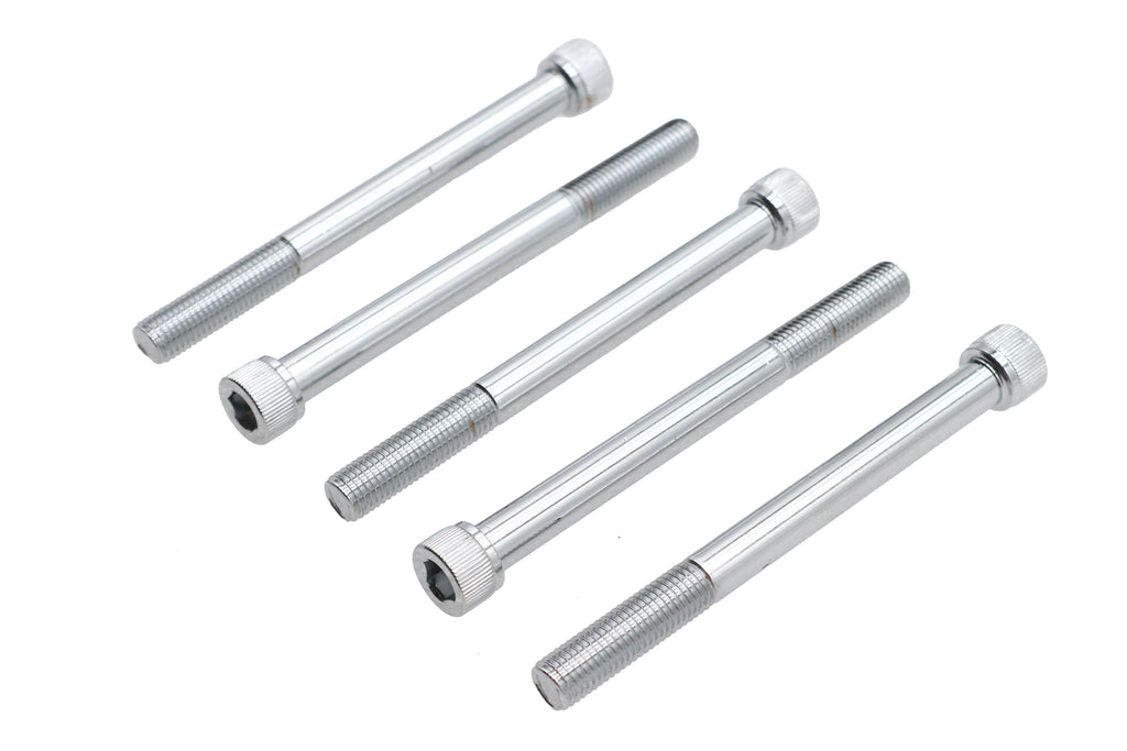 Allen Socket Cap Bolt Chrome 5/16 inch x 3-1/2 inch