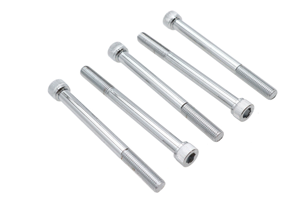 Allen Socket Cap Bolt Chrome 5/16 inch x 3-1/2 inch