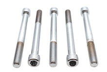 Load image into Gallery viewer, Allen Socket Cap Bolt Knurled Chrome 5/16 inch x 3-1/4 inch