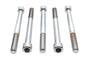 Allen Socket Cap Bolt Knurled Chrome 5/16 inch x 3-1/4 inch