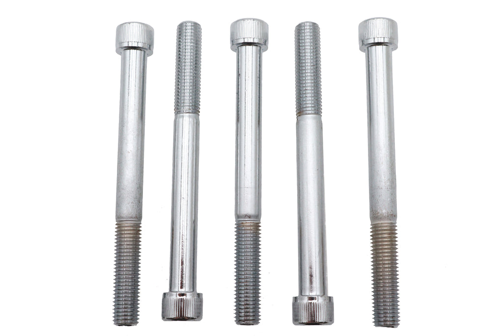 Allen Socket Cap Bolt Knurled Chrome 5/16 inch x 3-1/4 inch
