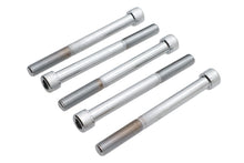 Load image into Gallery viewer, Allen Socket Cap Bolt Knurled Chrome 5/16 inch x 3-1/4 inch