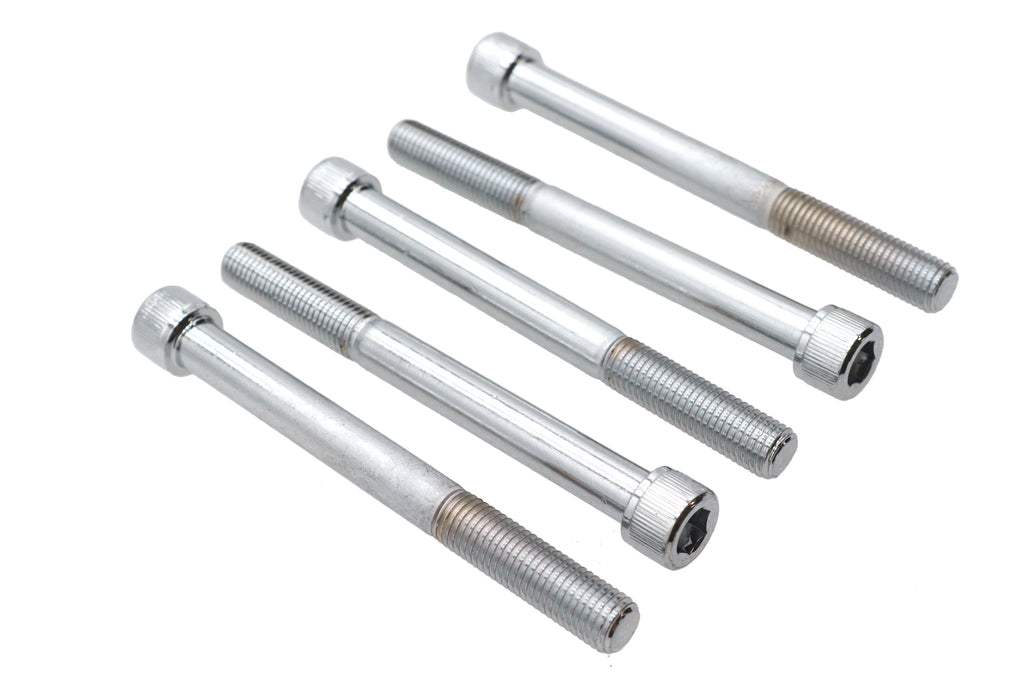 Allen Socket Cap Bolt Knurled Chrome 5/16 inch x 3-1/4 inch