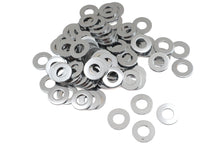 Load image into Gallery viewer, Chrome Flat Washers 3/8 inch Inner Diameter