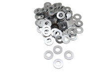 Load image into Gallery viewer, Chrome Flat Washers 1/2 inch Inner Diameter
