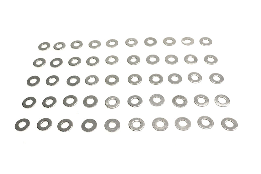 Chrome Flat Washers 5/16 inch X 5/8 inch