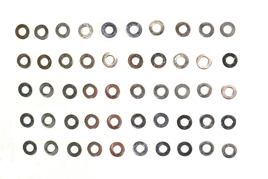 Chrome Flat Washers 5/16 inch X 5/8 inch