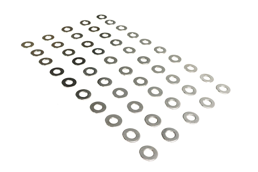 Chrome Flat Washers 5/16 inch X 5/8 inch