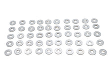 Load image into Gallery viewer, Chrome Flat Washers 1/4 inch, Extra Thick