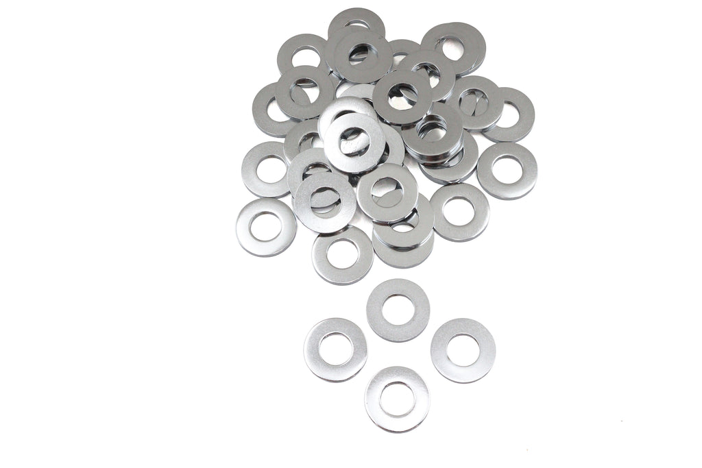 Chrome Flat Washers 7/16 inch, Extra Thick