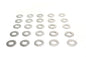 Chrome Flat Washers 1/2 inch, Extra Thick