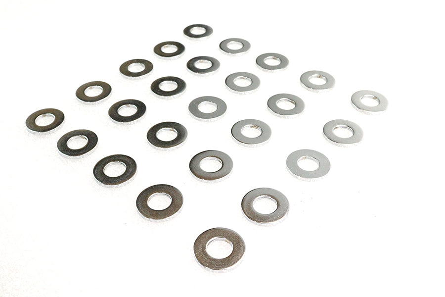 Chrome Flat Washers 1/2 inch, Extra Thick