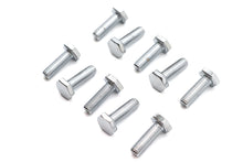 Load image into Gallery viewer, Hex Cap Bolts Chrome 1/4 inch-28 X 3/4 inch