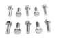 Hex Cap Bolts Chrome 5/16 inch x 7/8 inch