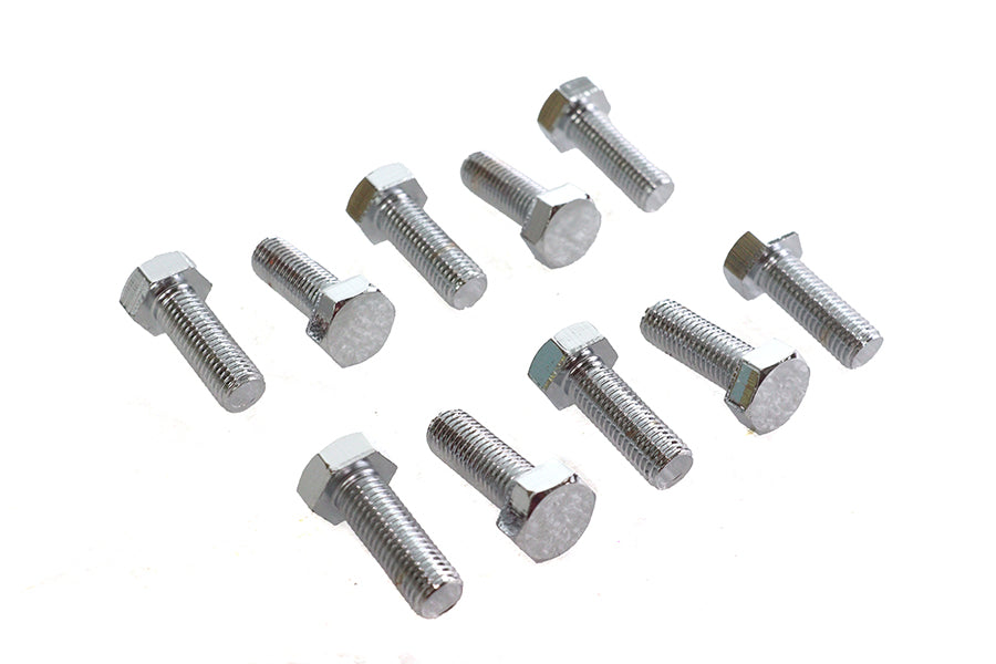 Hex Cap Bolts Chrome 5/16 inch x 7/8 inch