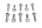 Hex Cap Bolts Chrome 5/16 inch x 1 inch