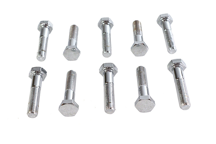 Hex Cap Bolts Chrome 5/16 inch x 1-1/2 inch