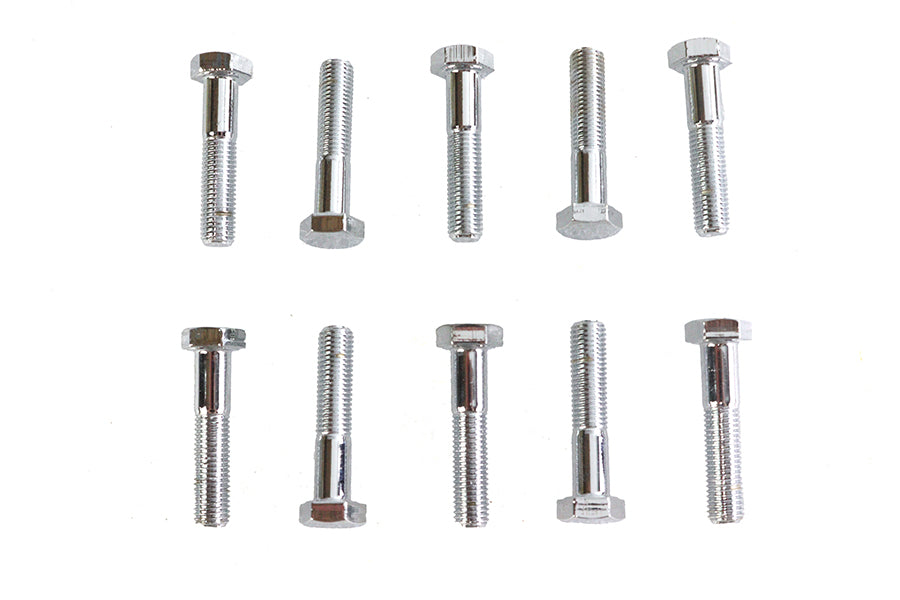 Hex Cap Bolts Chrome 5/16 inch x 1-1/2 inch