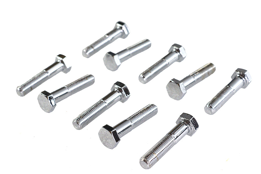 Hex Cap Bolts Chrome 5/16 inch x 1-1/2 inch