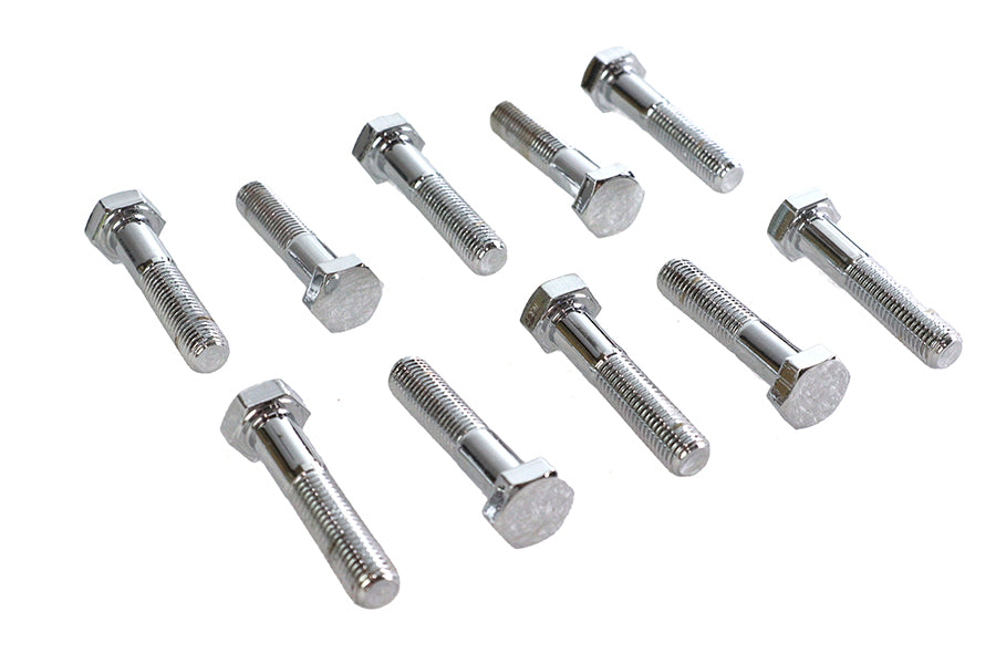 Hex Cap Bolts Chrome 5/16 inch x 1-1/2 inch
