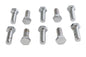 Hex Cap Bolts Chrome 3/8 inch x 1 inch