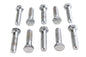 Hex Cap Bolts Chrome 3/8 inch x 1-1/2 inch