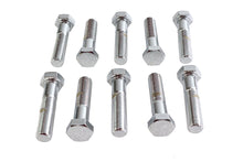 Load image into Gallery viewer, Hex Cap Bolts Chrome 1/2 inch x 2-1/4 inch