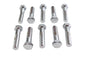 Hex Cap Bolts Chrome 1/2 inch x 2-1/4 inch