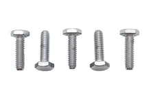 Load image into Gallery viewer, Hex Cap Bolts Chrome 1/4 inch x 7/8 inch
