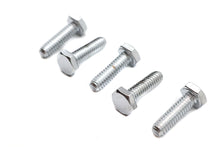 Load image into Gallery viewer, Hex Cap Bolts Chrome 1/4 inch x 7/8 inch