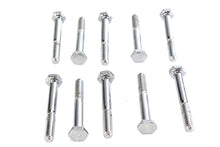 Load image into Gallery viewer, Hex Cap Bolts Chrome 1/4 inch x 2 inch