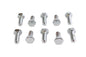 Hex Cap Bolts Chrome 5/16 inch x 3/4 inch
