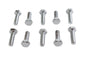 Hex Cap Bolts Chrome 5/16 inch x 1 inch