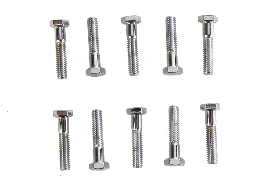 Hex Cap Bolts Chrome 5/16 inch x 1-1/2 inch